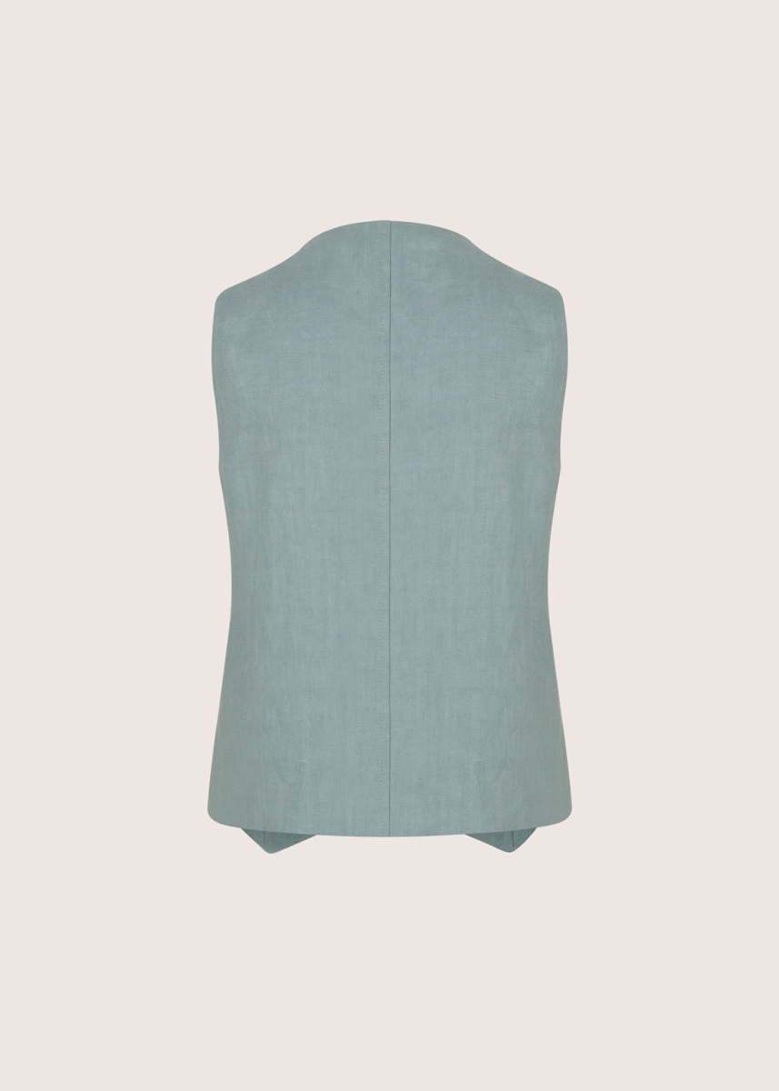 JANE linen vest