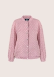 WIND LINEN powder pink - lniana bomberka
