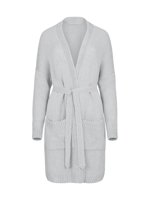 NOHO glittery grey cardigan