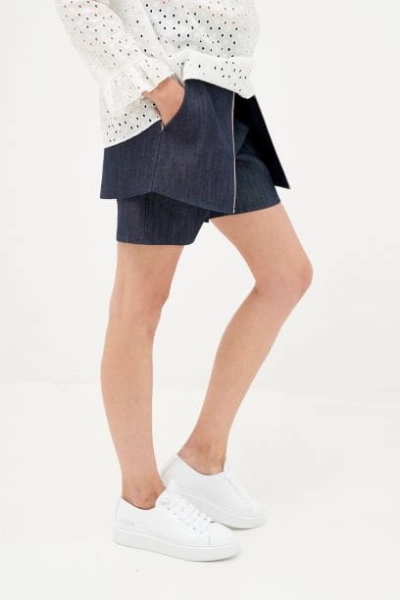 NAOMI  selvedge jeans spódnico spodenki