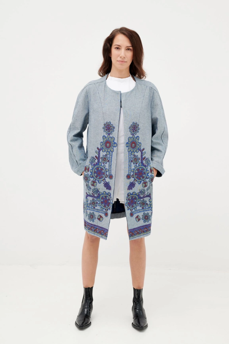 JEANIE FLOWER COAT