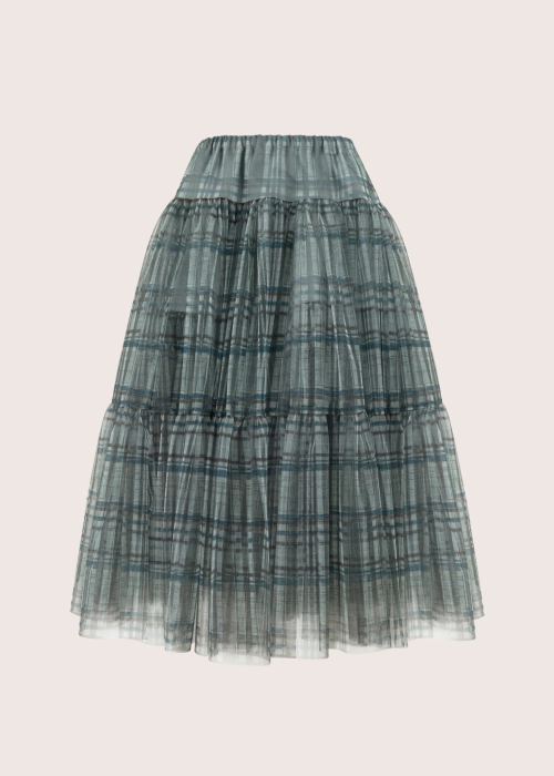 PERRY LIMITED tiulowa spódnica