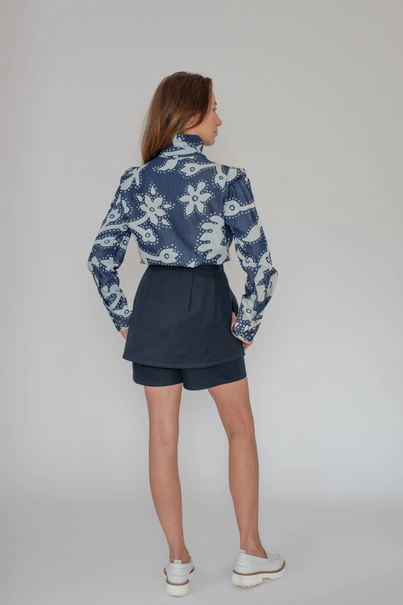 KARLA bow shirt