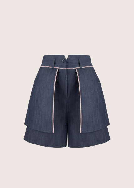 NAOMI  selvedge jeans spódnico spodenki