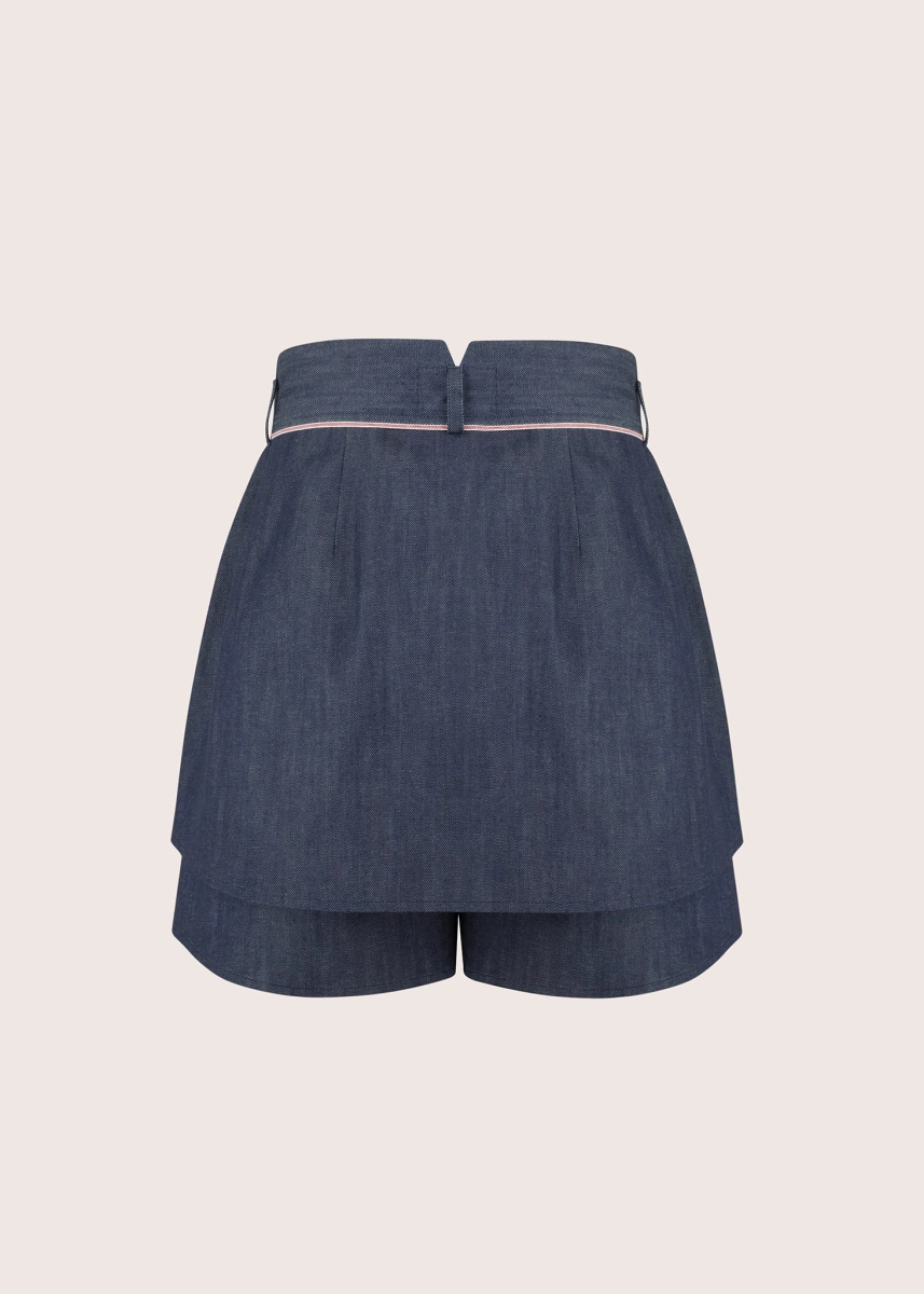 NAOMI  selvedge jeans skorts