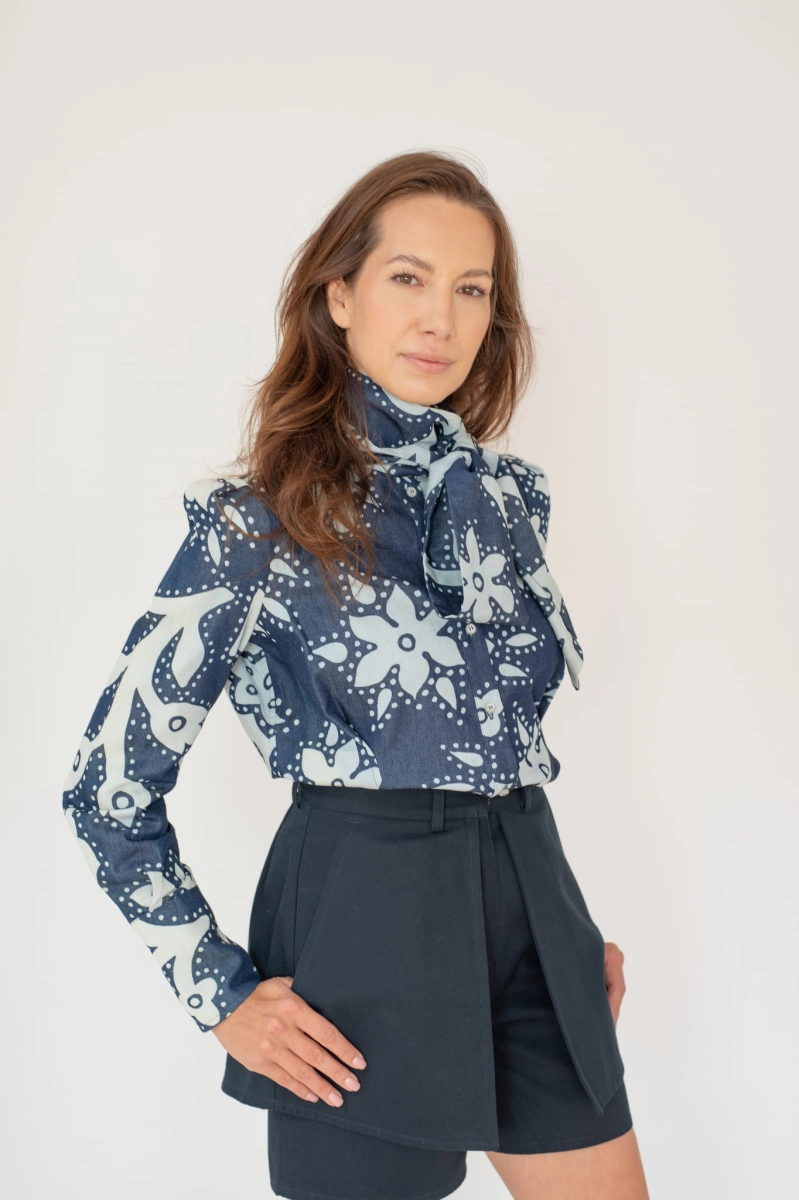 NAOMI DEEP BLUE spódnico spodenki