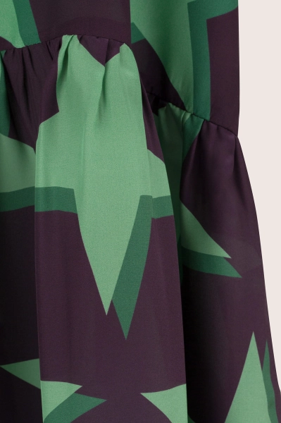 STUDIO 54 stars long silk dress