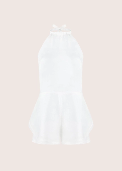 POOLCLUB linen playsuit