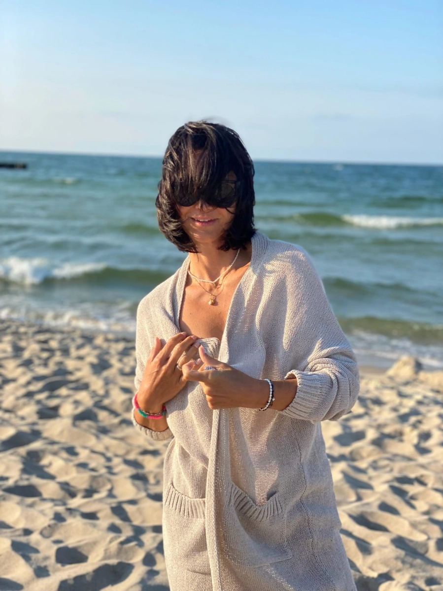 NOHO allrounder beige cardigan