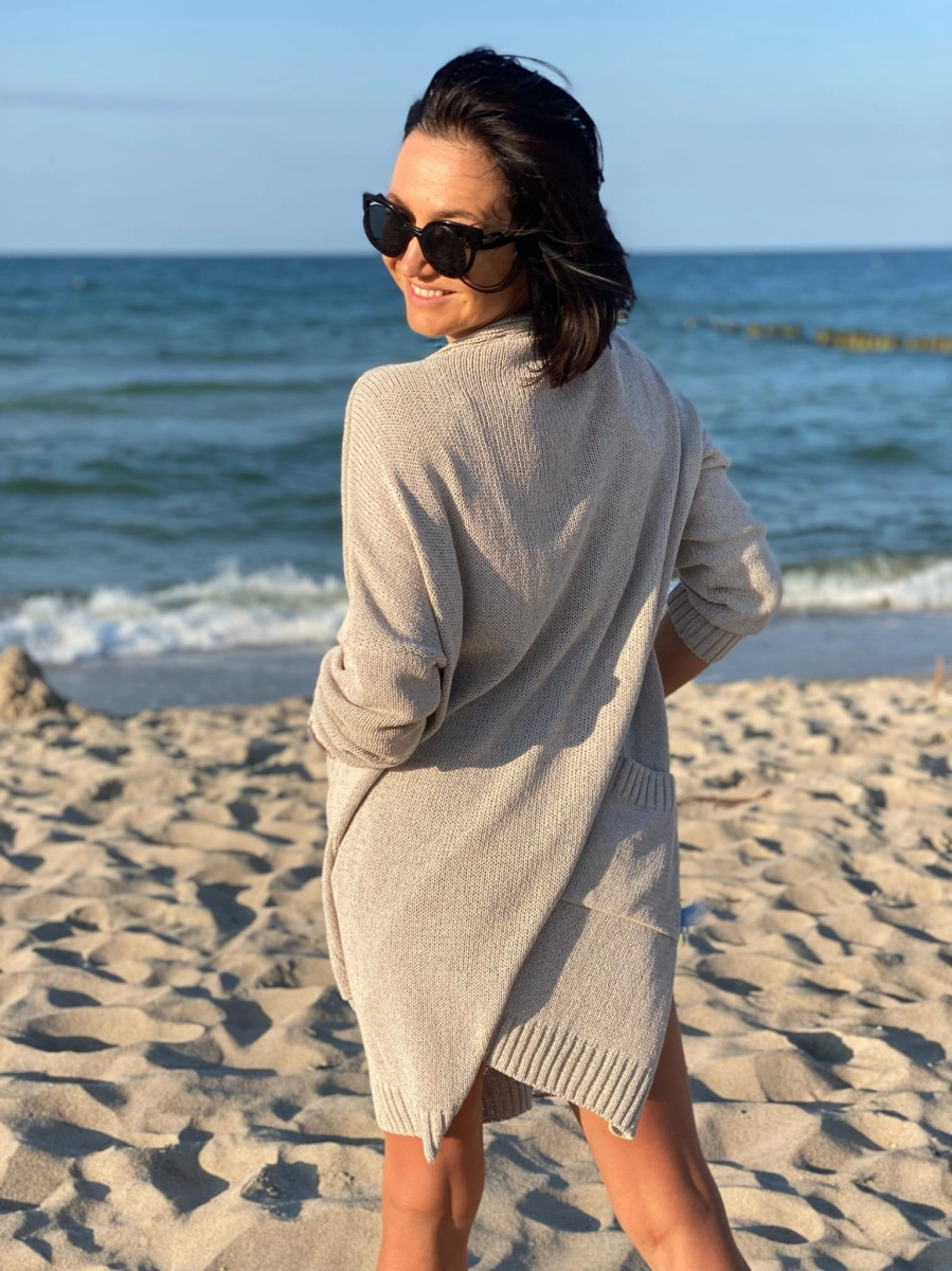 NOHO allrounder beige cardigan