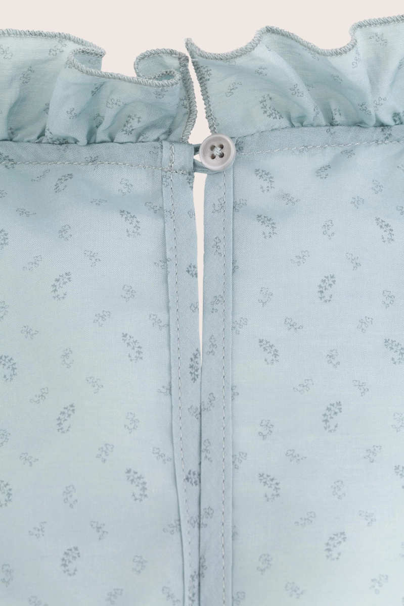 ELLE mintgrey jedwabna bluzka