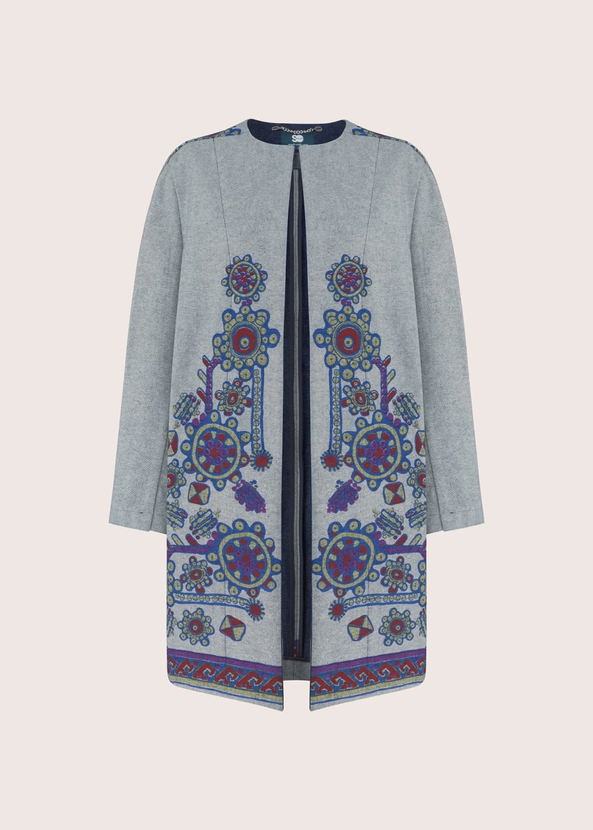 JEANIE FLOWER COAT