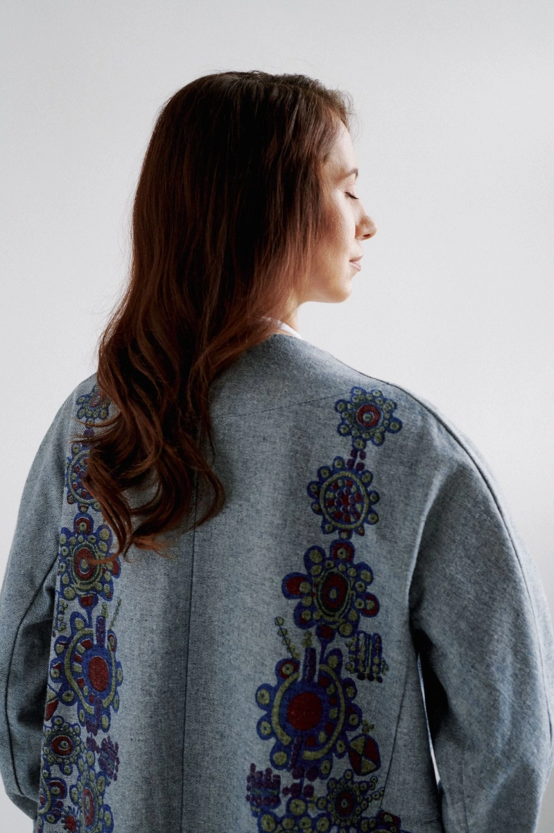 JEANIE FLOWER COAT