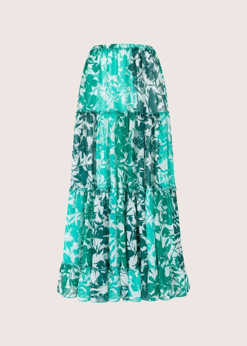 CENTRAL PARK green goddes spódnica maxi