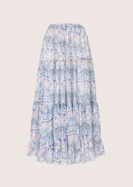 CENTRAL PARK vintage flowers spódnica maxi