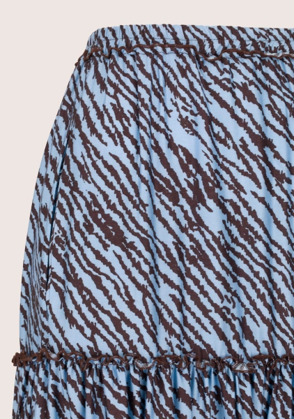 CENTRAL PARK  spódnica maxi w zwierzęcy print